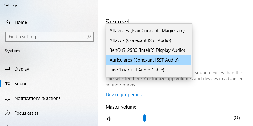 magic-cam-sound-configuration Magic Cam sound Configuration