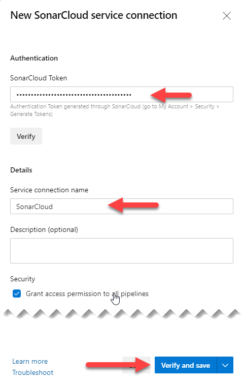 DevOps SonarConnection