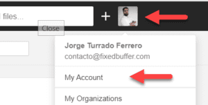 SonarCloud MyAccount